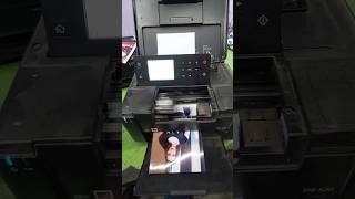 Epson PM 520 photo printer printing a photo on glossy paper shorts shortsfeed viral [upl. by Anaugahs]