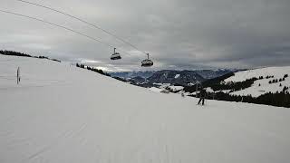 SkiWelt Scheffau Brixen 17 januari 2024 [upl. by Liryc275]