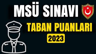 MSÜ MERAK EDİLENLER  MSÜ TABAN PUANLARI  MSÜ PUAN HESAPLAMA [upl. by Euell]