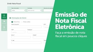 Emissão de Nota Fiscal Eletrônica NFe  WebmaniaBR [upl. by Wernsman299]