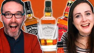 Irish People Try Jack Daniels Whiskey [upl. by Ennayr]