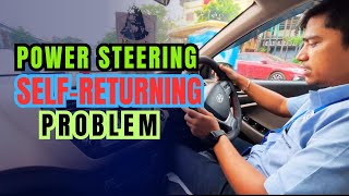 steering slow response  steering wheel not self centering [upl. by Warrenne]