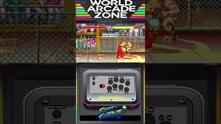 Ken vs Guile Exciting Round  Street Fighter II bachatahero streetfighter retrogaming arcade [upl. by Shannah]