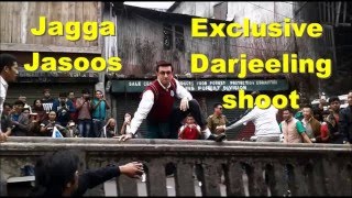 Exclusive Ranbir Kapoor Jagga Jasoos Shoot Darjeeling [upl. by Gibbon]