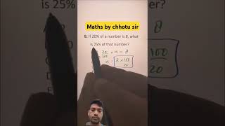 Parentage mathematics gmatprep maths tricks education shorts shortvideo shortsvideo [upl. by Kohcztiy]