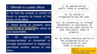 Criminal Law Philippines  Crimes committed by Public Officers PART 2 with Bar Exam Questions [upl. by Shaff]