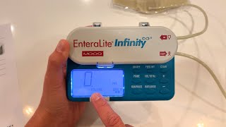 How to Use an Infinity EnteraLite Feeding Pump [upl. by Yirinec625]