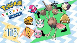 Pokémon Shuffle Mobile  ¡DODRIO WIGGLYTUFF 293  299 [upl. by Ynattirb]