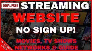 Unbelievable FREE STREAMING WEBSITE  No Sign Up Required UNLIMITED Access For FREE [upl. by Freud]