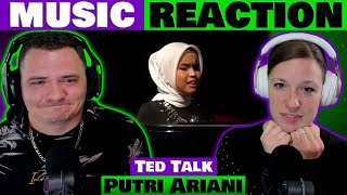 Putri Ariani  Ted Talk Seeing with Heart Playing Music with Feeling REACTION putriarianiofficial [upl. by Meil]