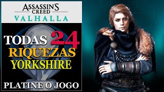 Todas Riquezas de Yorkshire All Eurvicscire Wealth – ASSASSINS CREED VALHALLA [upl. by Onitnas]