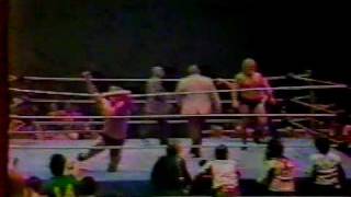 Bob Backlund vs Greg Valentine WWF title held up 10191981 part 33 [upl. by Seravat968]