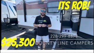 2025 Prime Time Avenger LT 16BH Tour  County Line Campers [upl. by Marnie]