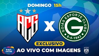 ATLÉTICO GOIANIENSE E GOIÁS  GOIANÃO 2024 É NA TV BRASIL CENTRAL AO VIVO E COM IMAGENS [upl. by Niamrahc]