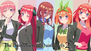 The Quintessential Quintuplets 2  Opening  Gotoubun no Katachi [upl. by Ellednahc]