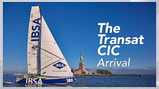 The Transat CIC Arrival  Emotional video [upl. by Nimajaneb]