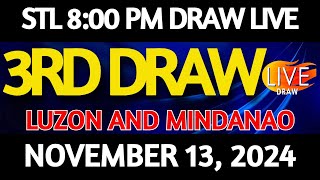 Stl Result Today 800 pm draw November 13 2024 Wednesday Luzon Visayas and Mindanao Area Live [upl. by Mulderig421]