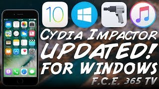 NEW Cydia Impactor UPDATE RELEASED for Windows  Peer Certificate Error Fixed [upl. by Hanschen]