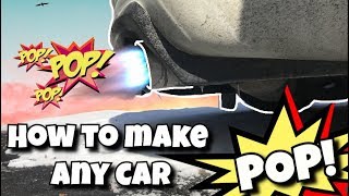 HOW TO MAKE ANY CAR ✷POP✷ 2 Easy Tricks NO TUNE [upl. by Renelle]