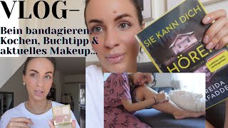 Vlogiiiii Vlog 👀 I Bein bandagieren🦵🏼 kochen vlog lymphödem vlogging [upl. by Ok]