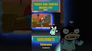 🔴 FRY EL SER MAS INTELIGENTE futurama bender shorts [upl. by Naval776]