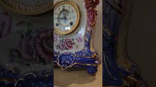 Chinese Ansonia Porcelain Clock [upl. by Furmark453]