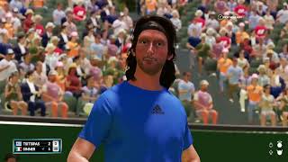 TSITSIPAS vs SINNER  Monte Carlo  Gameplay AO Tennis 2 [upl. by Ellertnom30]