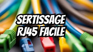 Comment sertir un câble réseau RJ45 [upl. by Rissa]