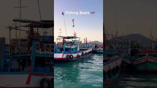 Thai Fishing Boats Rayong Thailand 🇹🇭 [upl. by Aleemaj813]