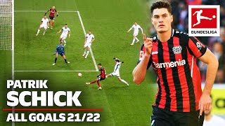 Patrik Schick  All Goals 202122 so far [upl. by Eseer]