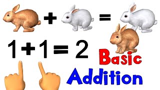 Basic Math Addition For Kids  Noodle Kidz PreK and Kindergarten Educational Video [upl. by Lorette]