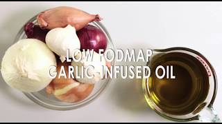 Low FODMAP Certified Garlic Infused OIl Recipe [upl. by Los]