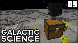 quotLONG DISTANCE ITEM TRANSPORTquot Galactic Science Ep 05 Minecraft Modded Survival [upl. by Liza769]