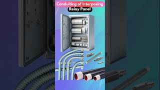 Conduiting of Interposing Relay Panel electrical electricalcomponent [upl. by Novart125]