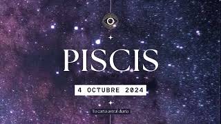 Horóscopo Diario  Piscis  4 de Octubre 2024 [upl. by Risan]