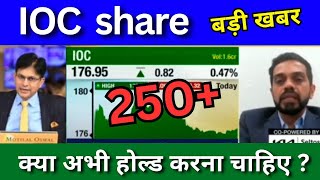 IOC share latest news Today IOC share news today Target price share analysis buy or sell [upl. by Aneeroc]