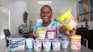 Trying WEIRD FLAVORED Ice Creams  Sour Patch Kids  TASTE TEST  Alonzo Lerone [upl. by Rudolf]