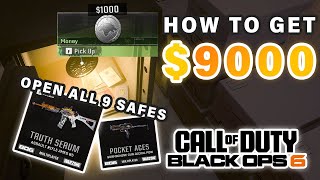 How to get to All 9 Safe Locations for 9000 ► Call of Duty Black Ops 6 [upl. by Dilks]