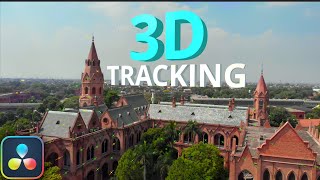 3D TEXT TRACKING made EASY  DaVinci Resolve Studio  BeginnerFriendly Tutorial [upl. by Ettenotna247]