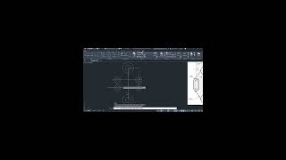 AutoCAD drawing examples example 3 [upl. by Osrit790]