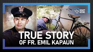 quotFighting Spirit A Combat Chaplains Journeyquot featuring Fr Emil Kapaun hits theaters on Nov 8 [upl. by Enayr397]