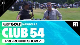 LIV GOLF NASHVILLE  PREROUND SHOW  ROUND 1  JUNE 21 2024 [upl. by Togram]