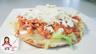 RECETA DE TINGA DE POLLO [upl. by Roslyn]