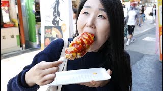 KOREAN STREET FOODcheap [upl. by Nylavad]