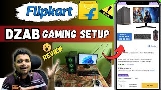 Flipkart Pre Build DZAB Gaming PC Review is it Good or not DZAB Intel Core i5 [upl. by Ardenia]