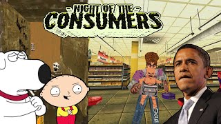 Stewie And Brian Plays The Night Of The Consumers [upl. by Ennylyak309]