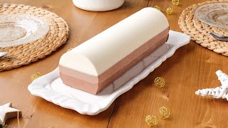 Bûche de Noël 3 chocolats [upl. by Enomor]