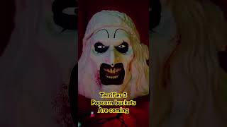 The Terrifier 3 POPCORN BUCKET shorts scary movie popcornbucket [upl. by Mettah497]