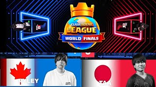 RYLEY VS TAA Clash Royale League World Final Match Day 1  clashroyale esports clashworld ryley [upl. by Kolk]