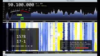 FM DX 901 Kleine Kanon Veluwe Netherlands Etherpiraat Heard in Finland [upl. by Asia]